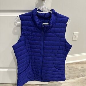 lululemon athletica Blue Puffer Vest